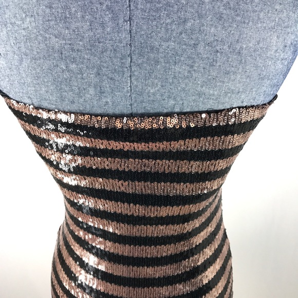 Forever 21 Women's Junior Size M Black & Pink Gold - Picture 7 of 8